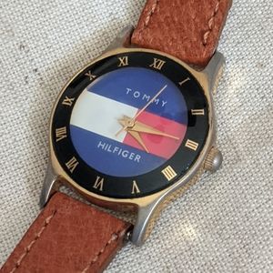 Vintage Tommy Hilfiger Ladies Watch Flag New Band